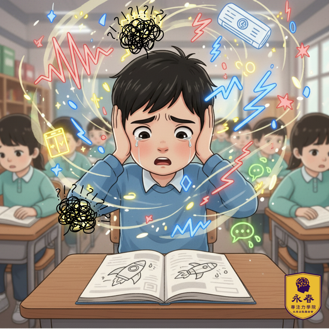 孩子的高度敏感 vs. 環境的「感官海嘯」 孩子的高度敏感 vs. 環境的「感官海嘯」