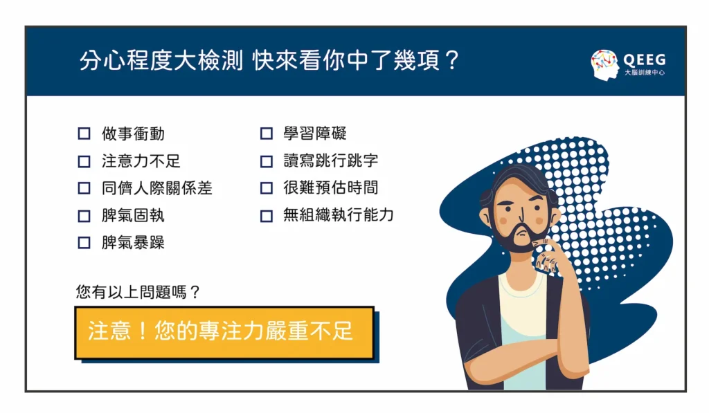 QEEG專注力學院談論什麼是注意力不足症候群(ADD)？